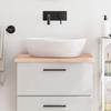 VidaXL Bathroom Countertop 60x60x2 Cm Solid Wood Untreated 3156014