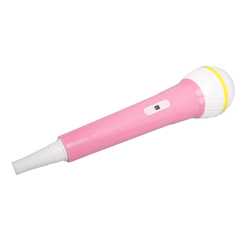 Fake Microphone Safe Odorless Simulation Microphone Prop Pretend Mic Toy for Children Performance