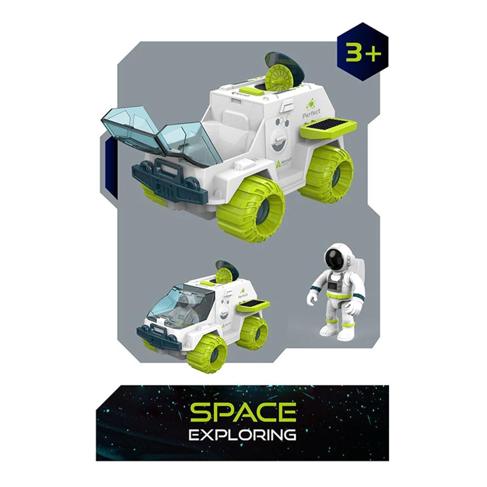 Puzzle Acousto Optic Space Toys Space Model Air Force Shuttle Space Station Rocket Aviation Series Toys Forkids Christmas Gift