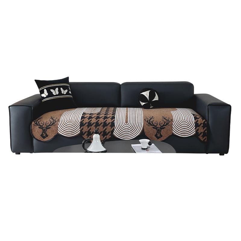 Special-Shaped Sofa Cushion Universal In All Seasons  New Sofa Seat Cushion Non-Slip Straight Row Light Luxury High-End Cover Cloth Towel