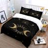 Moon phases and stars. Bedding sets Duvet cover sets Duvet covers Pillowcases(1*Duvet Cover 2*Pillowcases without duvet insert)