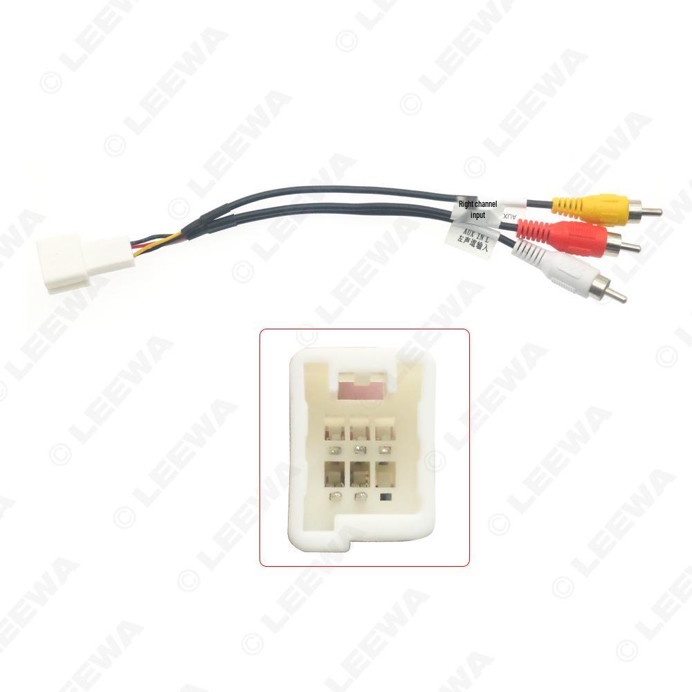 

6-контактный AUX аудиокабель для Mitsubishi/Isuzu (Версия для Таиланда) LEEWA