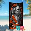 Customizable personalized beach towels Michael Myers themed designs.Suitable for the beach, yoga, sports;ideal as beach accessories