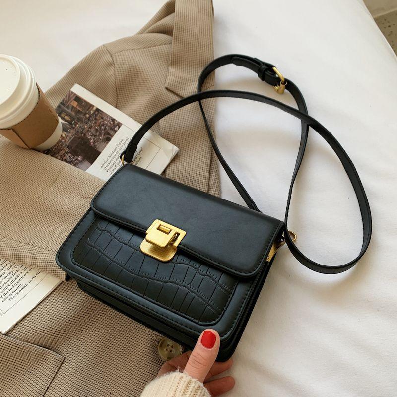 Bags New Bags Women's Popular Niche High-end Shoulder Small Square Bags Popular Versatile Messenger Bags