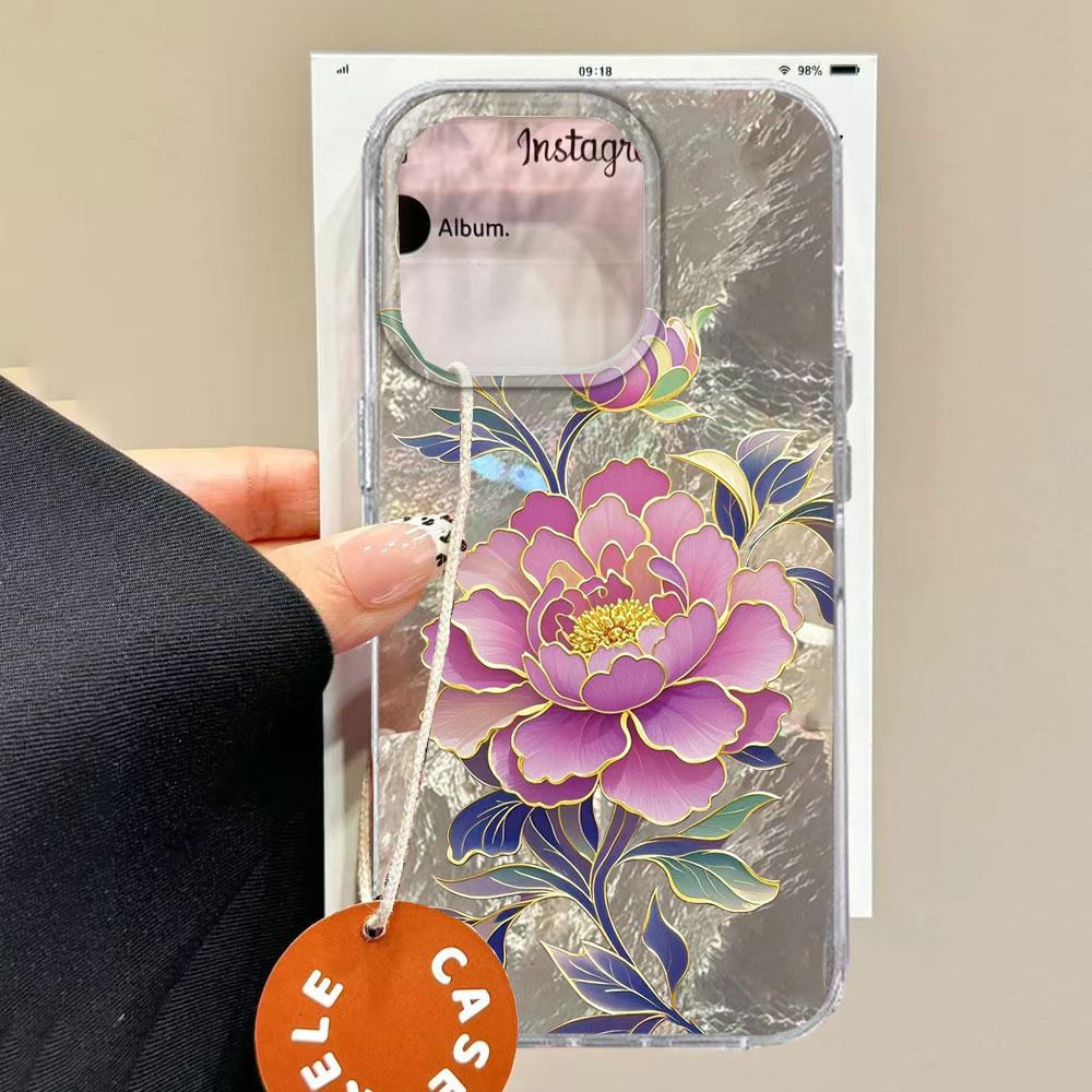 

Luxury Pink Lotus Rose Flowers Phone Case for Xiaomi 14T 15T 13T 11 Lite Poco X3 X7 M5S X5 M6 X6 Pro C65 C61 Women Love Cover Poco X5