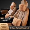 Car Headrest and Lumbar Support Pillow for Hongqi and Maybach