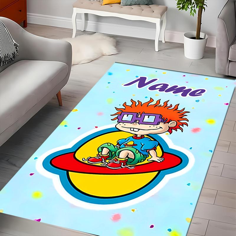 Custom personalization Rugrats Area Rug - Perfect For Kitchen, Bathroom,Laundry Room Decor Large Size Available,Gift All Seasons