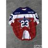 Men's T-Shirt 23 Stripe  Print Men's Short-Sleeved Top Daily Street Mens T-Shirt
