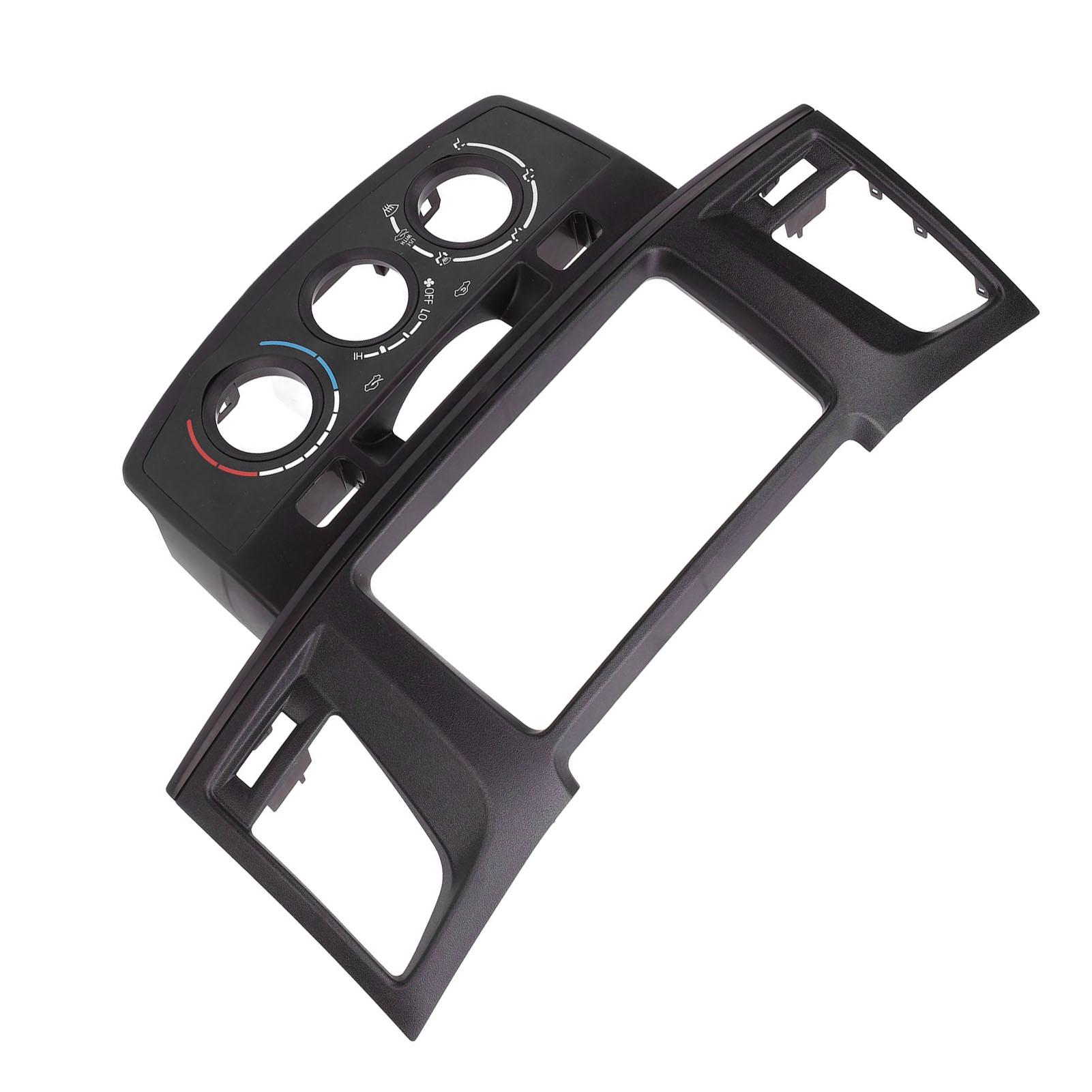 Center Radio Bezel Panel Scratch Resistant ABS Center board Radio Trim Panel for 2005‑2011