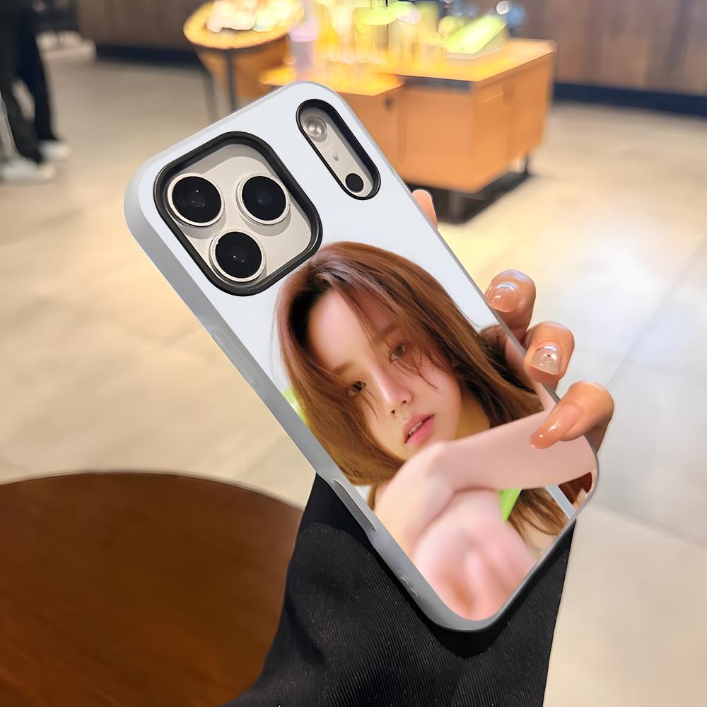 Singer L-Lee Hyeri Phone Case For IPhone 17 Air 16 E 15 14 Plus 13 12 11 Pro Max Jelly 2 In 1 Protective Case