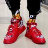 Mens Shoes High Top Couple Shoes Man Mandarin Duck Color Mens Trainers Platform Red Bottom Autumn  Trend Sneakers Zapatillas