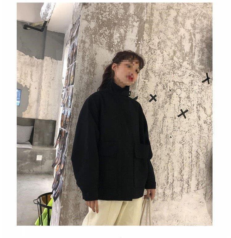 2025 Autumn/Winter Korean Style Loose Short Jacket for Female Students - Harajuku & Hong Kong Style Versatile Windbreaker.