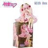 New  Hatsune Miku Sakura Miku Anime Action Figures Model Collection Toy Hatsune Miku Cute Handmade PVC Model Kawaii Gift