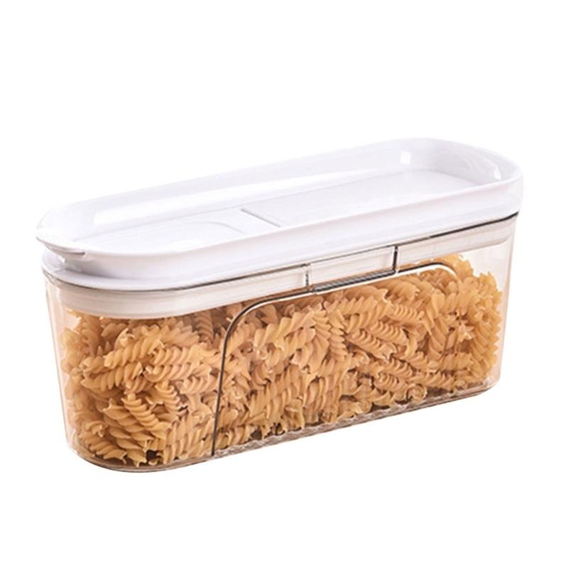 

Space Saving Designs Sealed Grains Bin for Freshness Portable for Home Use and Office Supplies Pantrys Organization