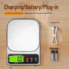 High-Precision Waterproof Digital Kitchen Scale CN plug (adapter included)