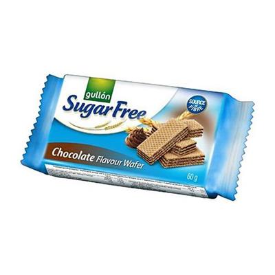 Wafers with Chocolate Filling, Sugar-free, Gullon 60g