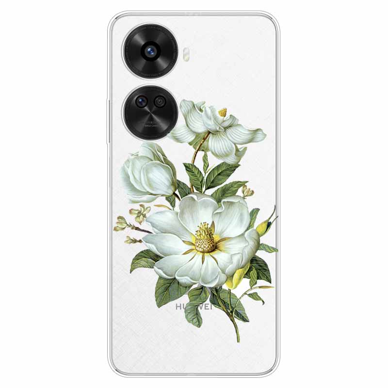 For Huawei Nova 12 SE Case Soft Girl Shockproof Phone Cover for Huawei Nova 12SE Case BNE-LX1 TPU Clear Transparent Silicone