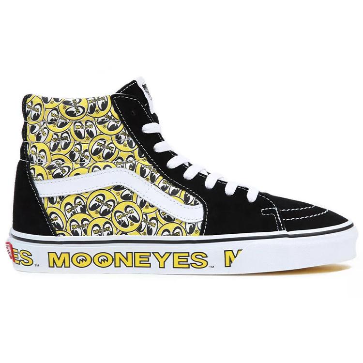 Sk8 Mooneyes X Sk8 Vans-Hi 'Black Yellow' VN0A5JMJY23