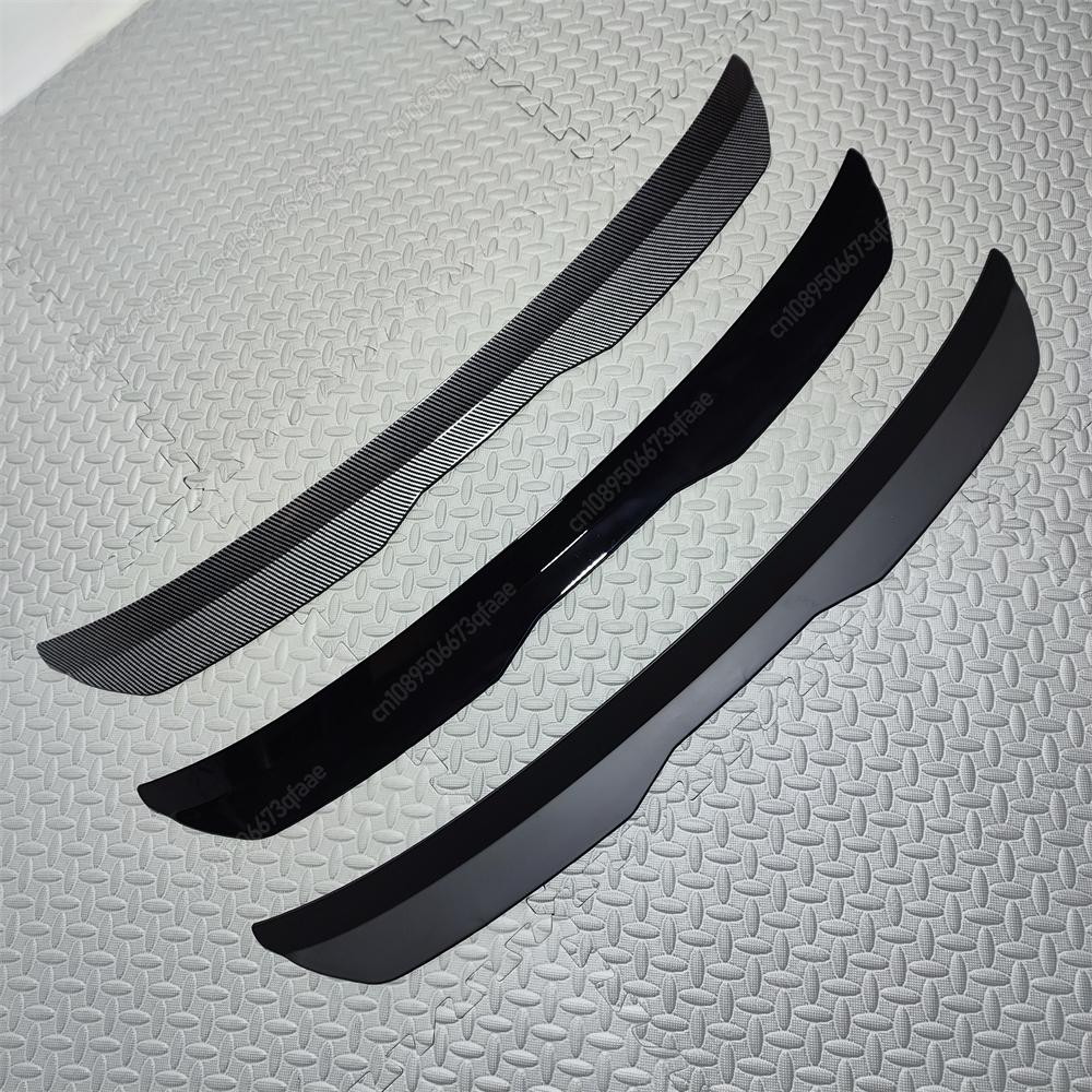 For Renault Clio MK5 Clio 5 2019-2025 Hatchback Car Rear Spoiler Cap Rear Trunk Boot Roof Lip Spoiler Tuning Bodykit Gloss Black