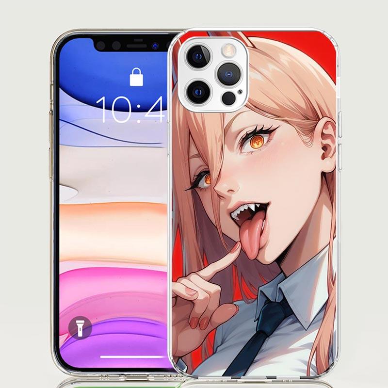 C-Chainsaw Mans Power Phone Case For iPhone 18 17 Air 16 15 Plus 11 14 Pro Max 13 Mini 12 7 8 + SE Pattern Art Customized Cover 17