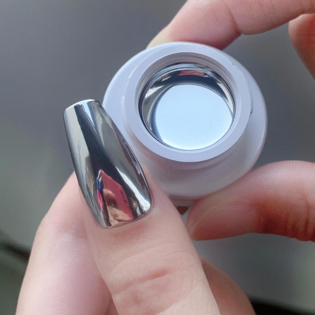 Japanese-style Filling Nail Art Mirror Metal Glue Silver Super Bright French Painting Wire Hook Edge Painted Phototherapy Nail Polish Glue