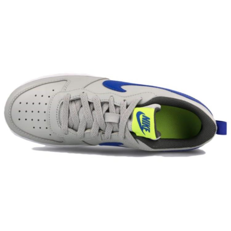 Nike Court Borough Low 2 GS Grey Fog Game Royal Kids Sneakers Iron-Grey Volt BQ5448-012