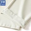 ROMON Men's Linen Silk Blend Straight-Leg Casual Pants
