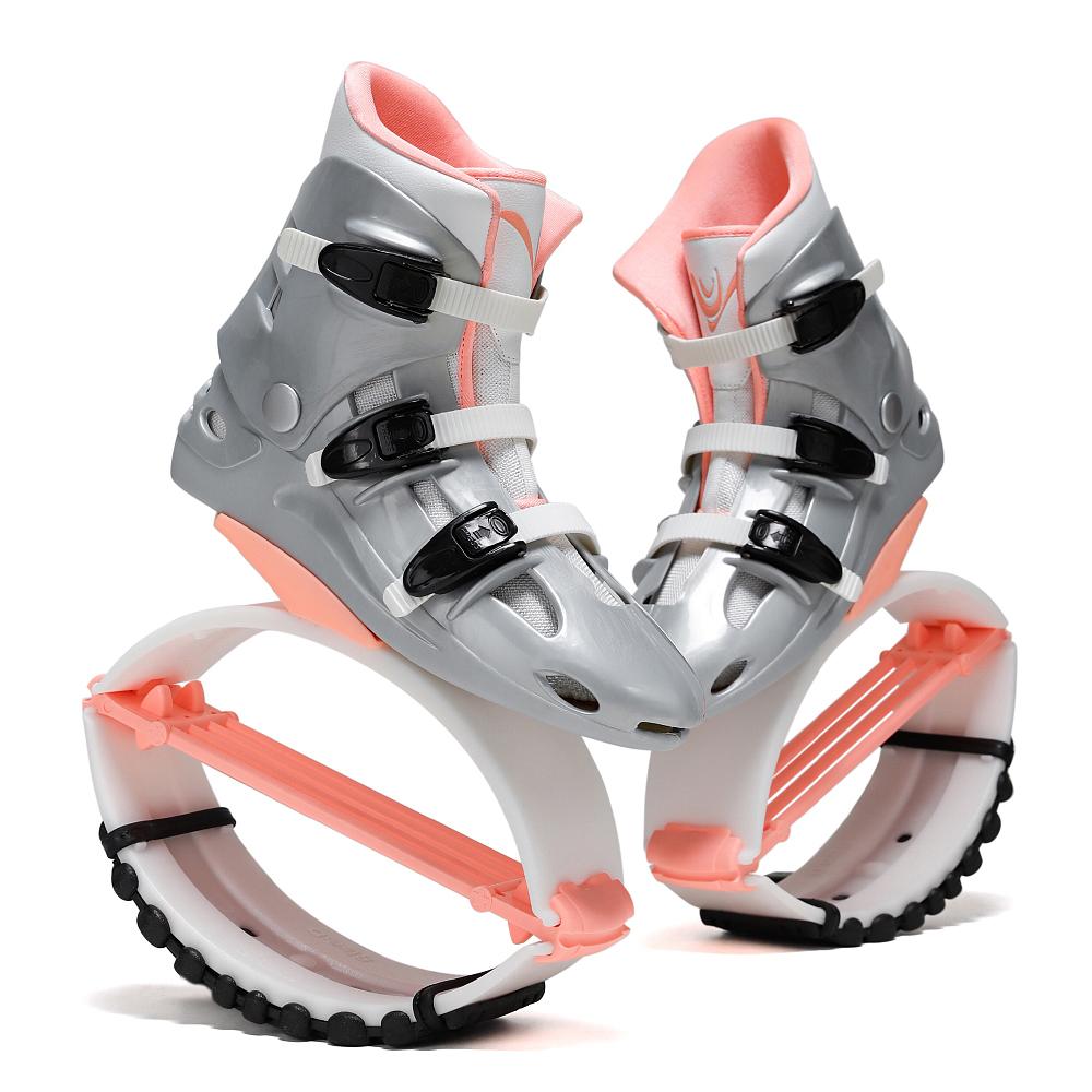 4T Kangaroo Jumping Shoes Bouncing Sport Fitness Shoes Women Slimming Jumps Workout Boots Body Building