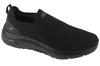 Go Walk Arch Fit 2.0 - Knitte, Mens Black Sneakers