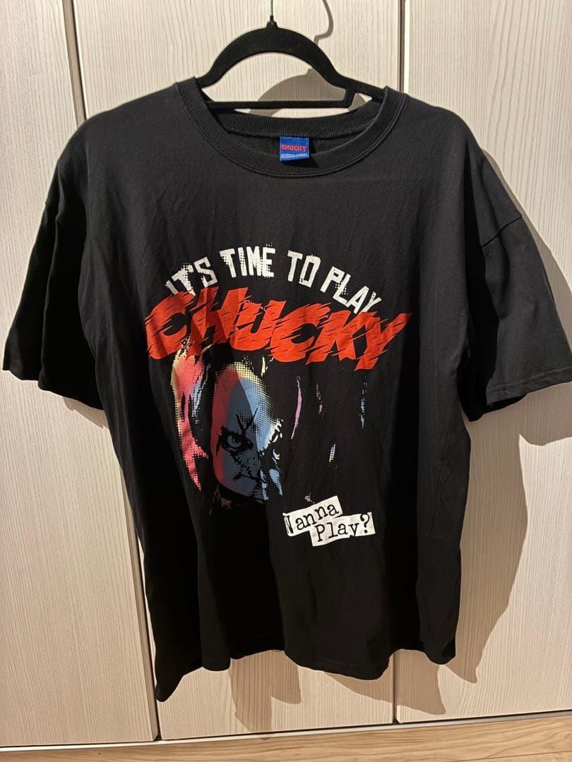 CHUCKY T-shirt Black Size L XXL