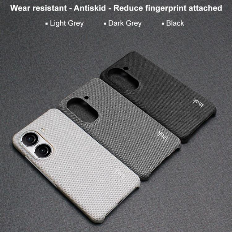 Imak Ruiyi Series Cloth Texture PU + PC Phone Case