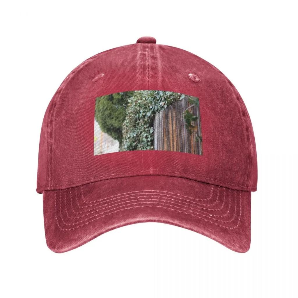 Back Alley Fence Baseball Cap fun hats fishing caps Unisex Sunhat Luxury Unisex Hat Women Unisexs