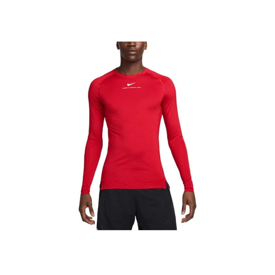 

Nike X Drake Collaboration SS24 Nocta Series Logo Fashion Round Neck Long Sleeve T-Shirt Unisex Tops Red DN0001-657 2XL