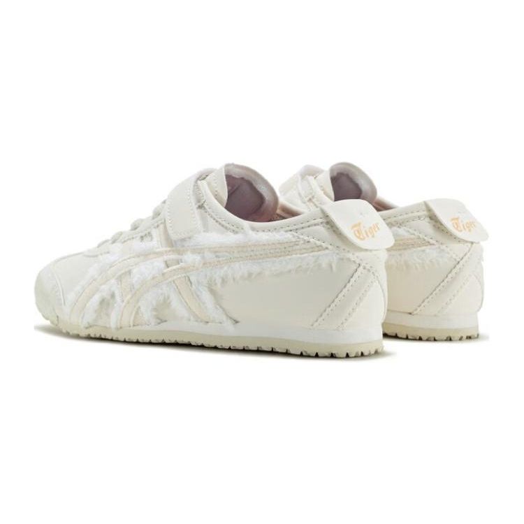 Onitsuka Tiger Mexico 66 Comfortable Versatile Non-Slip Low-Top Kids Casual Shoes Kids sneaker White 1184A206-100