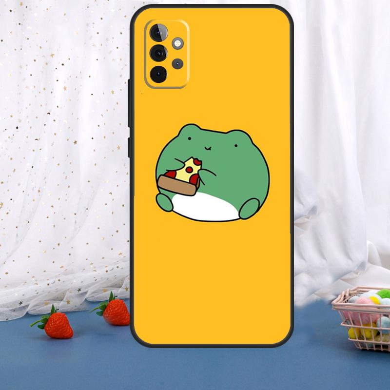 Cute Funny Frog For Samsung Galaxy A54 A34 A14 A36 A56 A26 A16 A15 A55 A53 A33 A35 A22 A32 A52 A05 A06 Case