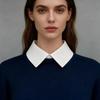 Shirt Sweater White Fake False Collar for Womens Formal Suit Neck Choker Adjustable Detachable Collar Decorative Female Necktie