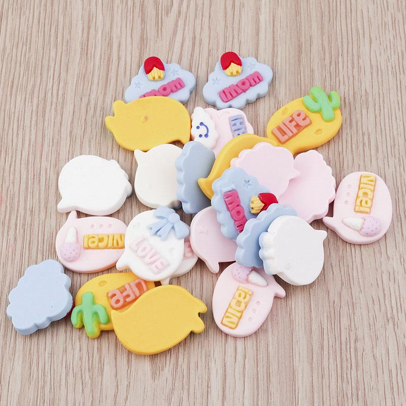 Tusember 10pcs/lot Cute Kawaii Food Charms Eggs Cake Ice Cream Flatbacks for Jewelry Making Earrings Necklace Accessories
