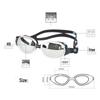 HD Anti-Fog Electroplated Silicone Swimming Goggles