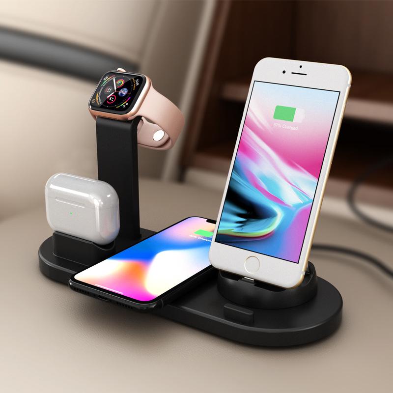 6-in-1 Wireless Charging Station for Phones and Watches