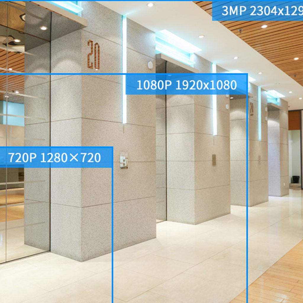 Wireless Camera 360 Degree Home Surveillance Camera WIFI Remote HD Monitor