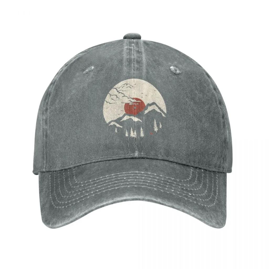 Men Women Baseball Caps Distressed Cotton Caps Hat Retro Outdoor Activities Headwear