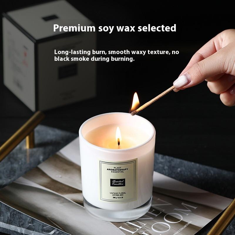 Romantic Scented Candle Cup Wax High-end Bedroom Atmosphere Ornament