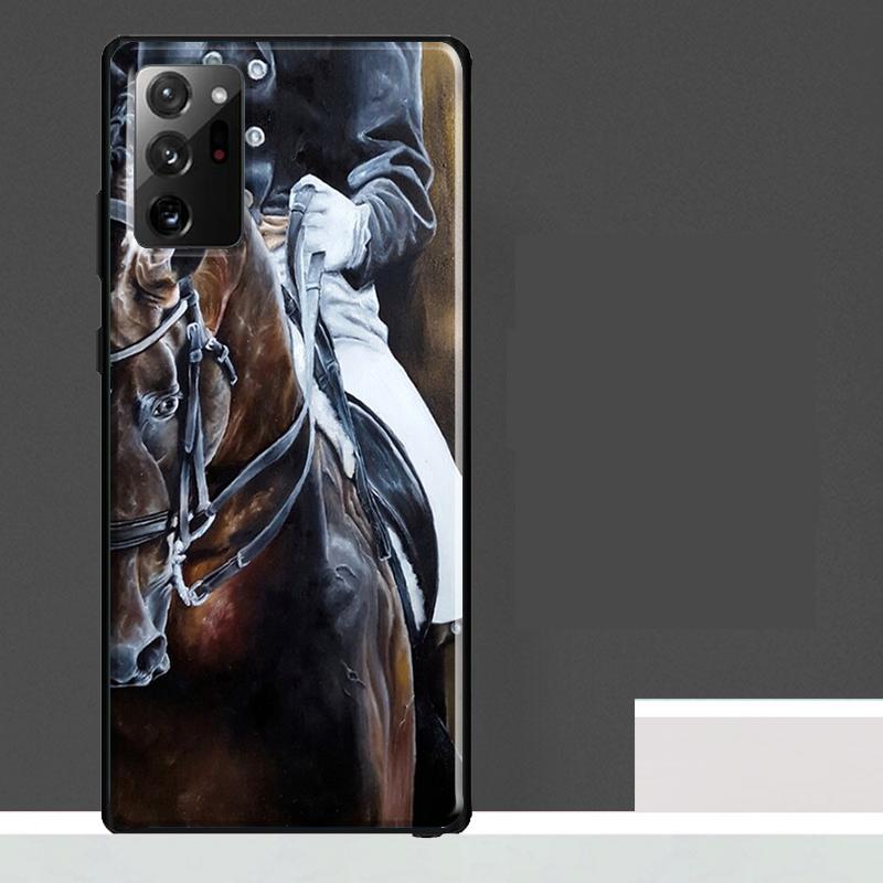 Beautiful Horse Case For Samsung Galaxy S25 Ultra S21 S22 S23 S24 Ultra S9 S10 S20 Plus S25 FE Phone Cover