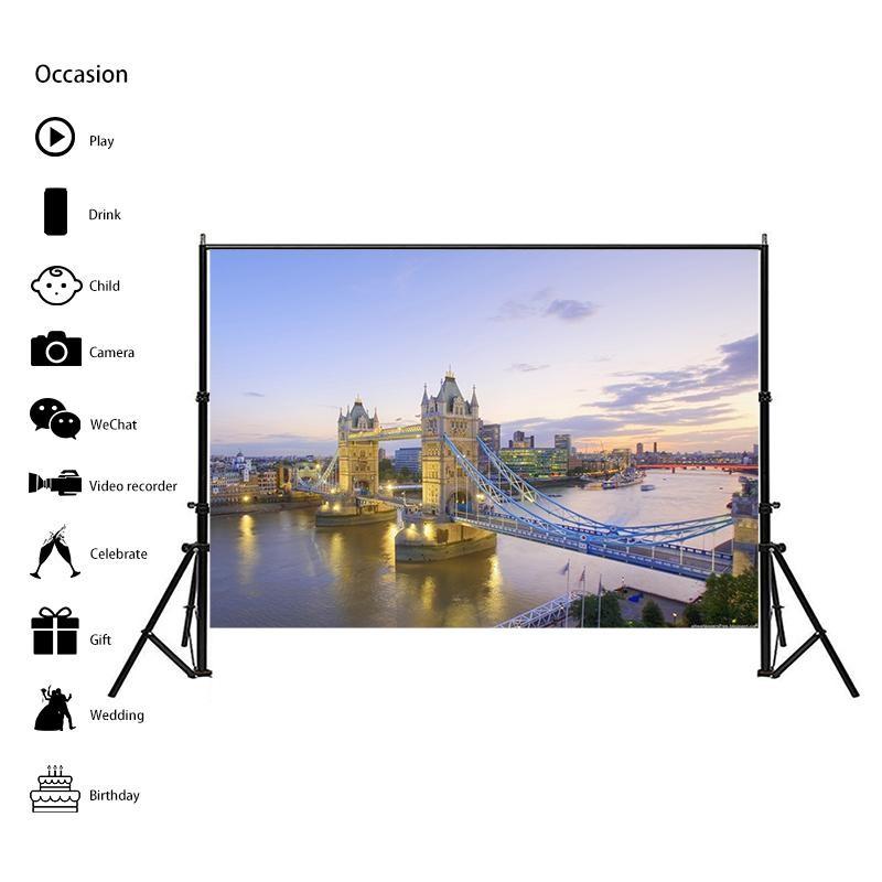 European Sscenic Spots Theme Background Cloth Photography Backdrop Photo Background Cloth Studio Props Decor