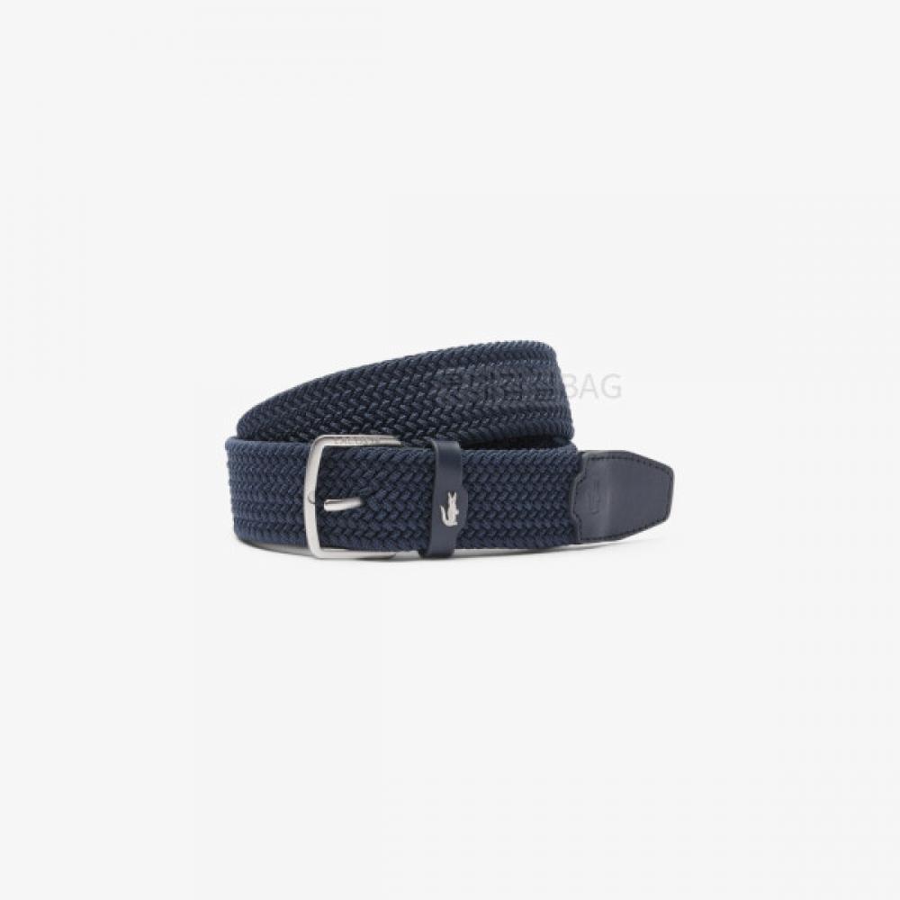 

Lacoste Повседневный эластичный холщовый ремень L40navy Js 110 cm