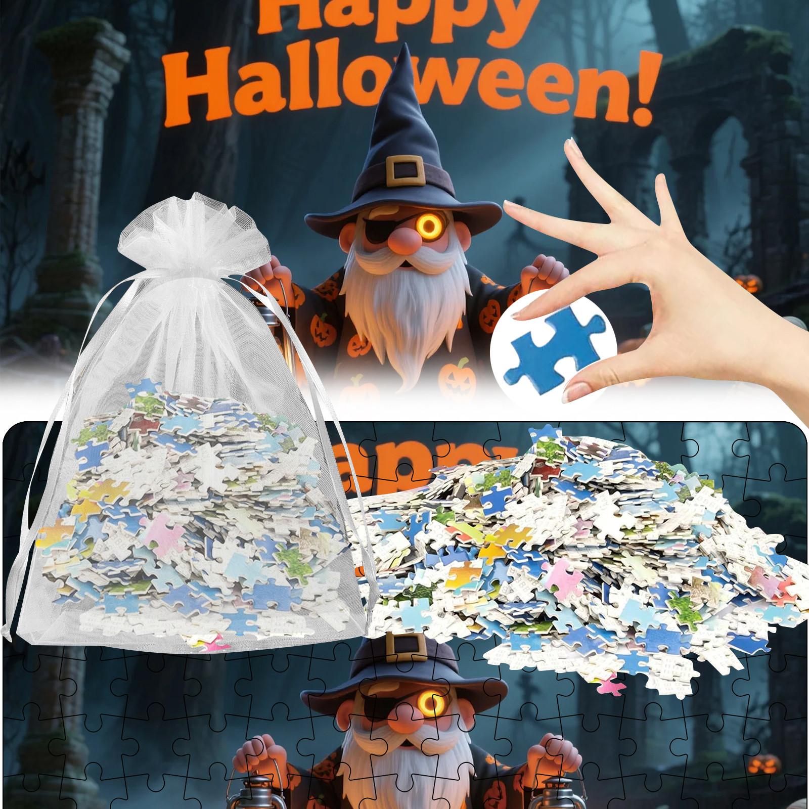 

Милые фотографии пазлов на Хэллоуин, Пазлы, Семейные развивающие игры, Семейные декоративные картины. One Size синий