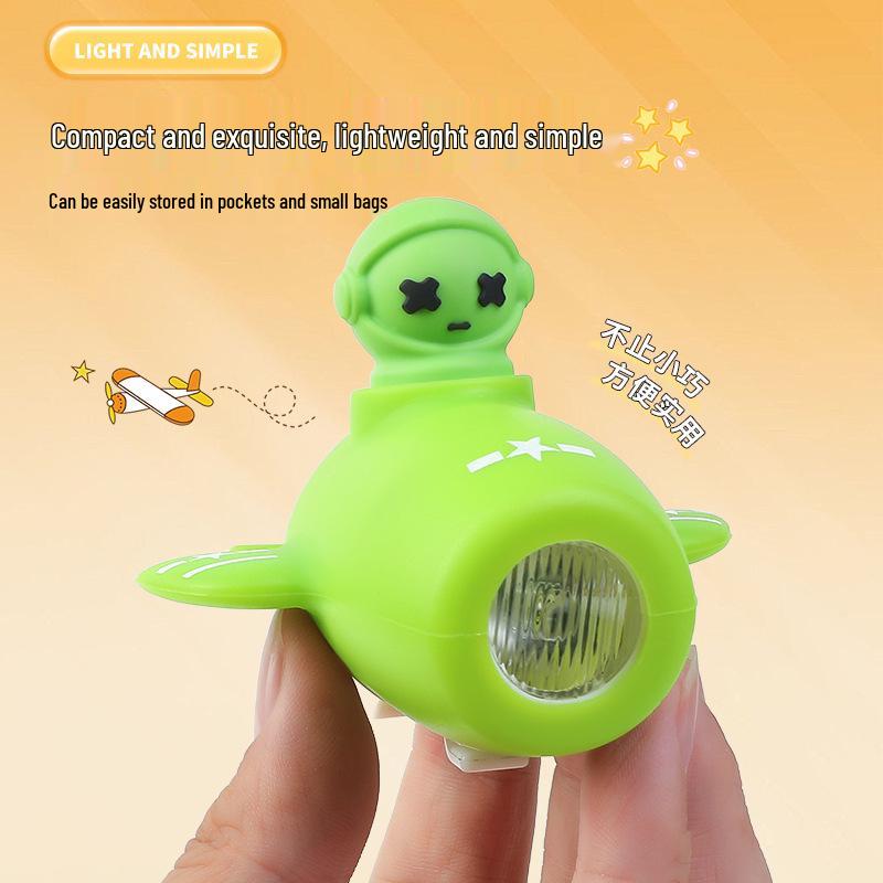 High Brightness Front Bike Light & Horn for Children's Night Riding