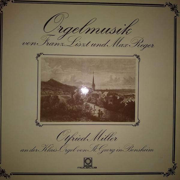 

LP Record FRANZ LISZT MAX REGER GOTTFRIED Orgelmusik Von Franz Liszt Und Max M101733 MotetteUrsina Germany Classical Used