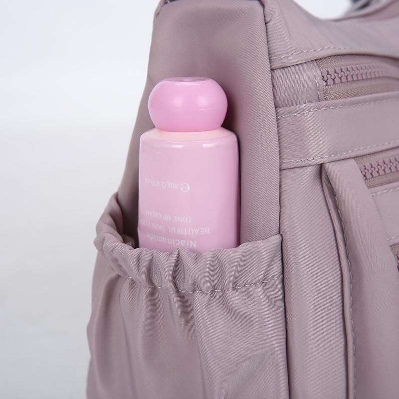 Waterproof Nylon Multi-layer Ladies Crossbody Bag Casual Shoulder Bag for Middle-aged and Elderly Women Large Capacity Bag