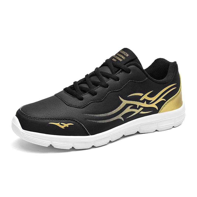 

2024 Кожаная мужская обувь Роскошная повседневная обувь Мужские кроссовки Дышащая мужская обувь для отдыха Большой размер 46 Chaussure Homme zapatos 38